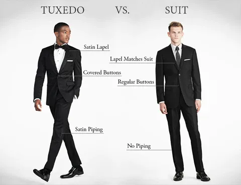 dinner suit vs business suit